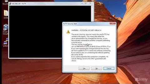 Lession 2: Build Your Lab On VirtualBox - Video 6: Connect to Linux through putty