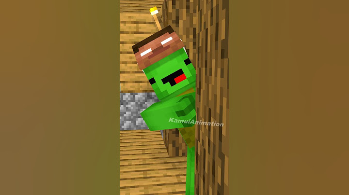 Mikey threatens JJ - MAIZEN Minecraft Animation #shorts