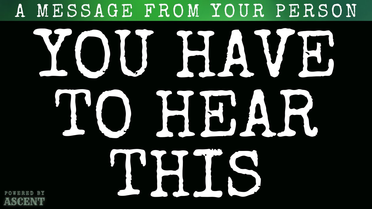 I have something I need to say to you.