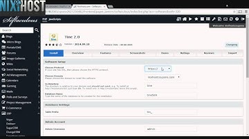 Installing Tine 2.0 with Softaculous in cPanel