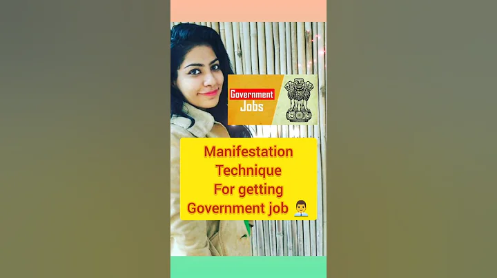 Manifestation technique for government jobs 🔮#shorts #manifestation