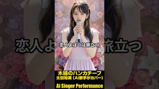 木綿のハンカチーフ 太田裕美(Ai歌手がカバー) #1975年のヒット曲 #aiカバー  #昭和歌謡