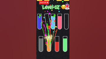 Water Sort Puzzle Level 12 – Ultimate Satisfying Tube Challenge! 💧🧪