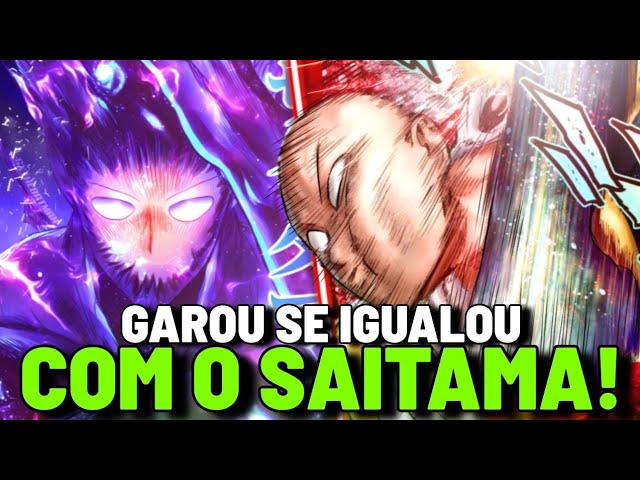 SAITAMA SÉRIO vs GAROU CÓSMICO FINAL! One Punch Man - Capítulo 168