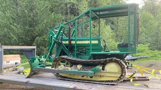 Bulldozing With A 1957 John Deere 420c Crawler