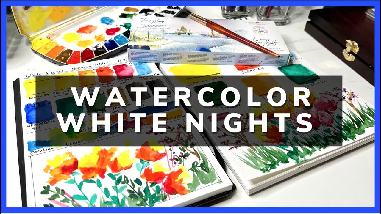 Milena B. BLOG: REVIEW: White Nights Watercolor Tubes
