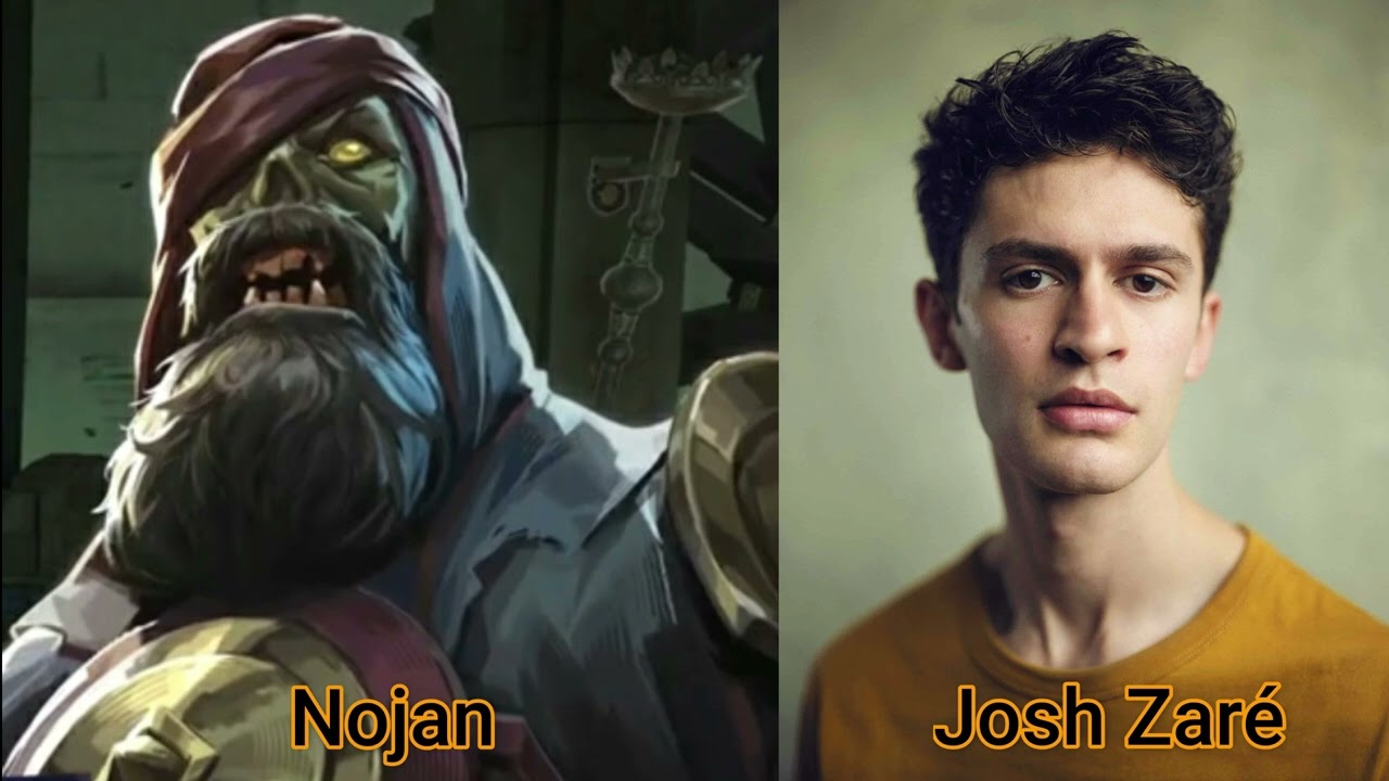Character and Voice Actor - Prince of Persia The Lost Crown - Nojan - Josh Zaré