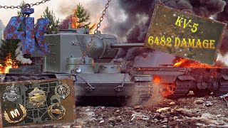 Wot Kv-5 10 kills  destroy small tanks Кв-5 медаль Пула великі груди знищують маленькі танки Вот