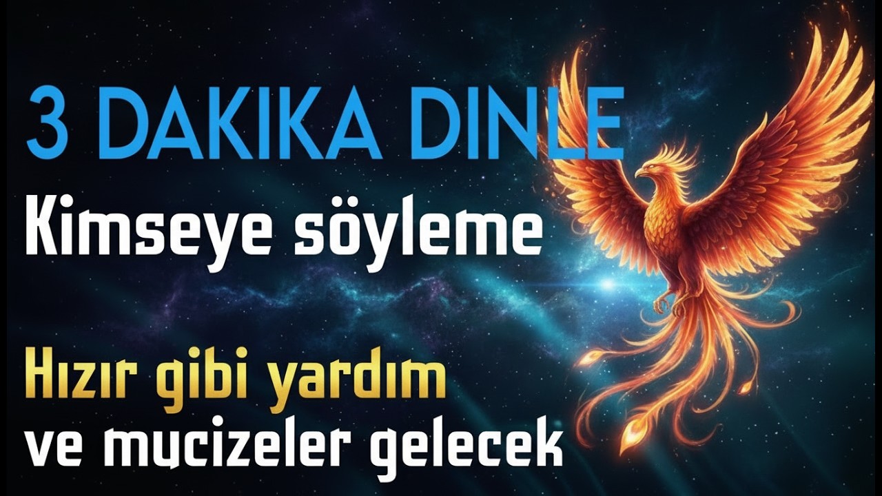 💫Henüz çok kişi bilmiyor!Hızır gibi gelen bir yardım duası;sadece 3 dakika dinle ve Amin de inşallah