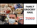 FAMILY GROCERY HAUL (AD) MAJOR SAVINGS WITH THE TESCO CLUBCARD PLUS.