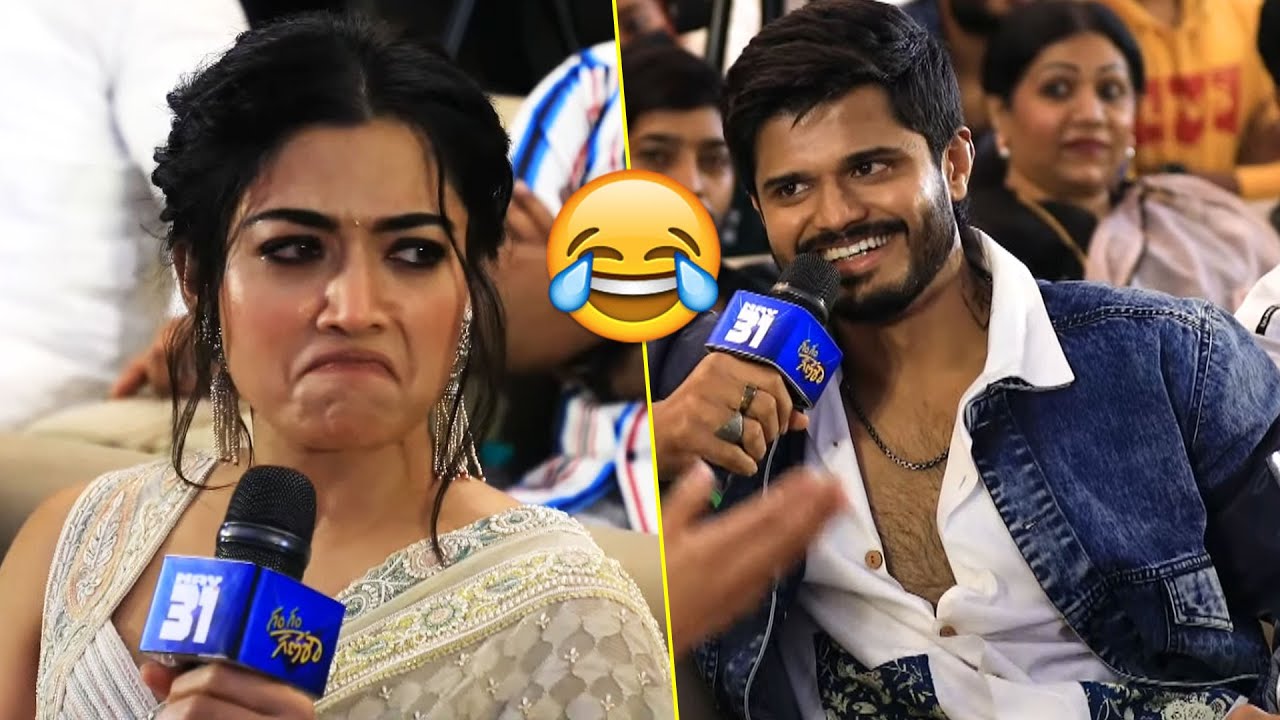 Anand Deverakonda Questions Rashmika Mandanna | Hilarious Fun | 