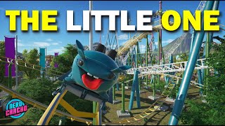 Junior Coaster Next To The Big Mack- Planet Coaster Realistic Beach-Side Park - Episode 9