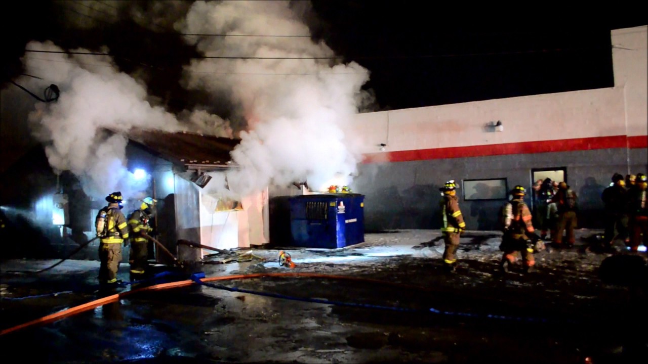 Cleveland Hill FD Garage Fire - 3811 Harlem rd