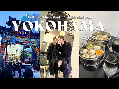 JAPAN TRAVEL VLOG| Yokohama Chinatown| Stylish cafe, strawberry festival
