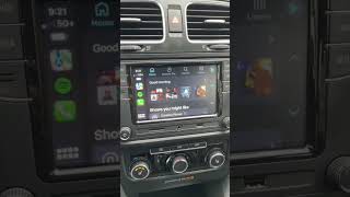Wireless CarPlay in MK6 GTi. Look mom no chords.