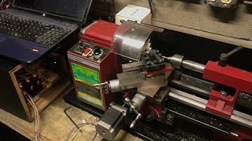 CONVERTING “manual lathe” into a “cnc lathe” (harbor freight central machinery)  grbl