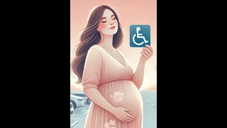 Handicap Parking Placard for Pregnant Women