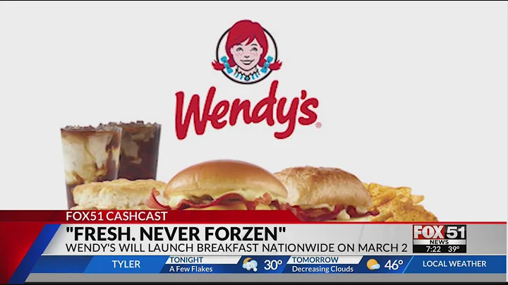 Wendy's top launch nationwide breakfast in March