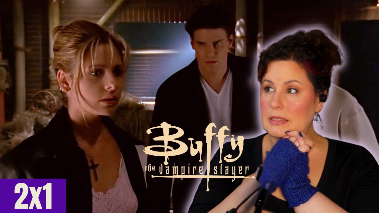 First Time Watching Buffy the Vampire Slayer Season 2 Ep 1 Reaction