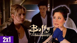 First Time Watching Buffy the Vampire Slayer Season 2 Ep 1 Reaction