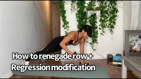How to do a renegade row & regression modification