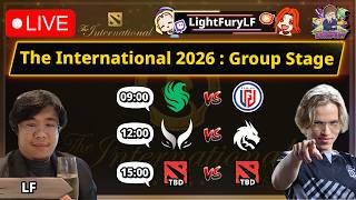 ปกคลิป 🔴[Dota2] Falcon⚔️LGD / Spirit⚔️XG / Pari⚔️Falcon (Bo3)🏆TI15 (TI2026) รอบแบ่งกลุ่ม Day1 โดย LightFuryLF