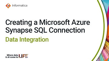 Creating a Microsoft Azure Synapse SQL Connection in Data Integration