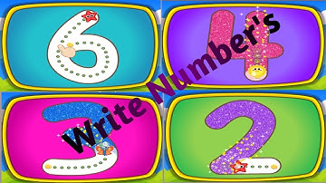 Write Numbers 1-10 | How to Write Numbers 1-10  | How to Write Numbers 1234 | Kids Learning Numbers