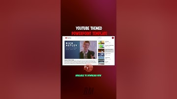 YouTube Themed PowerPoint Template