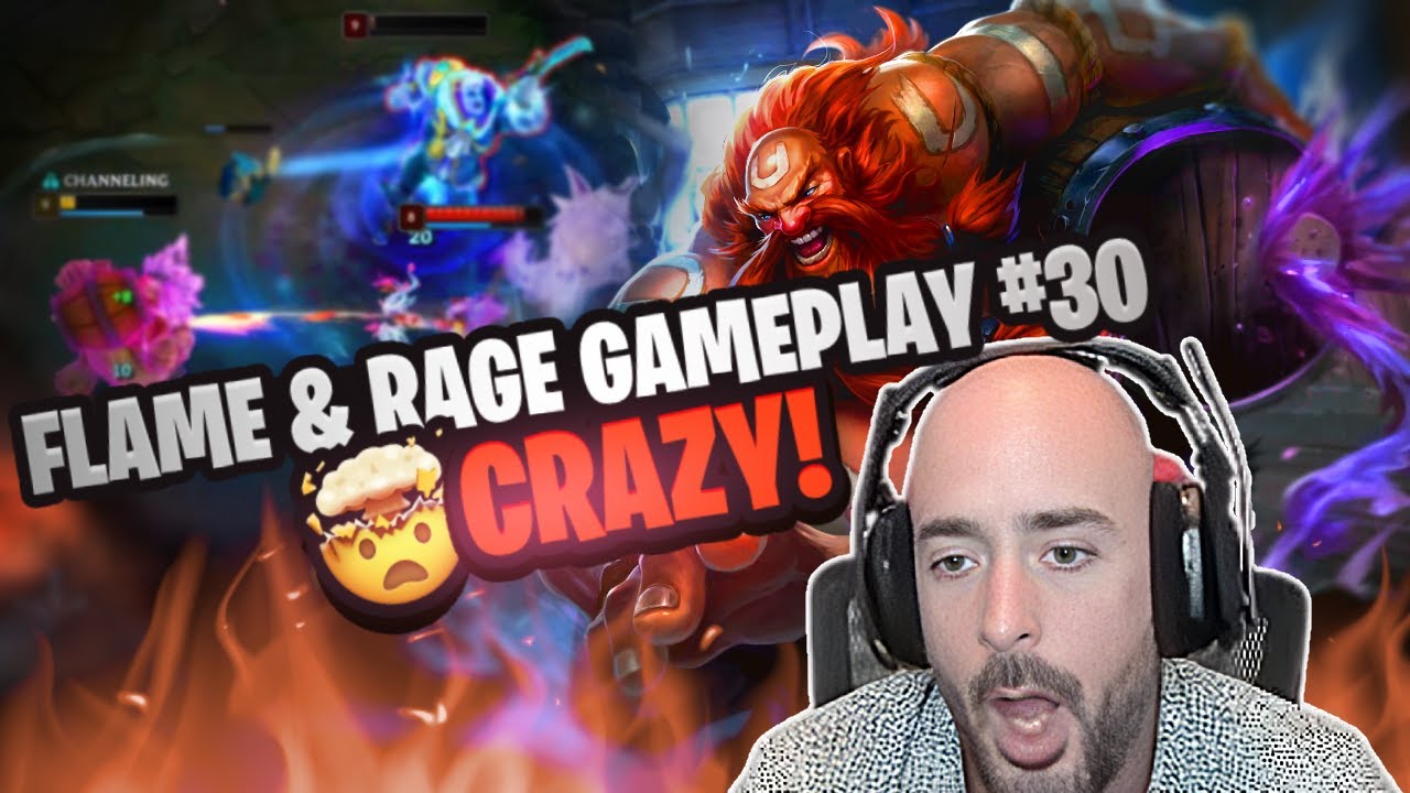 SoloRenektonOnly CRAZY RAGE & FLAME GAMEPLAY #30 | League of Legends ...