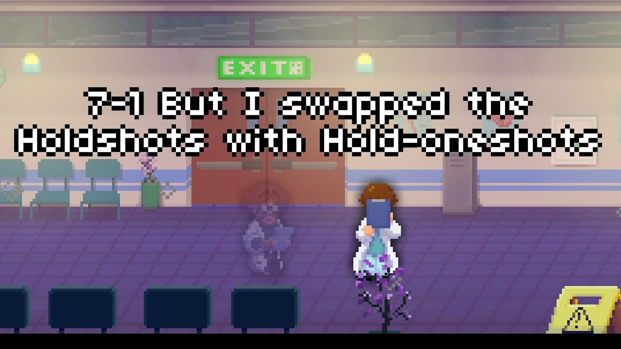 7-1 But I swapped the Holdshots with Hold-oneshots - Rhythm Doctor Cursed Level