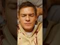 Defeated several burly men in a bare-handed, hardcore fight#movie