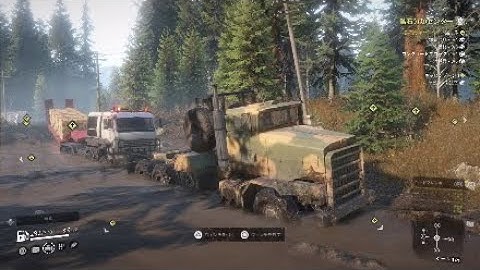 SnowRunner PS4 Ore Sorting Center #2 Flooded Foothills Yukon