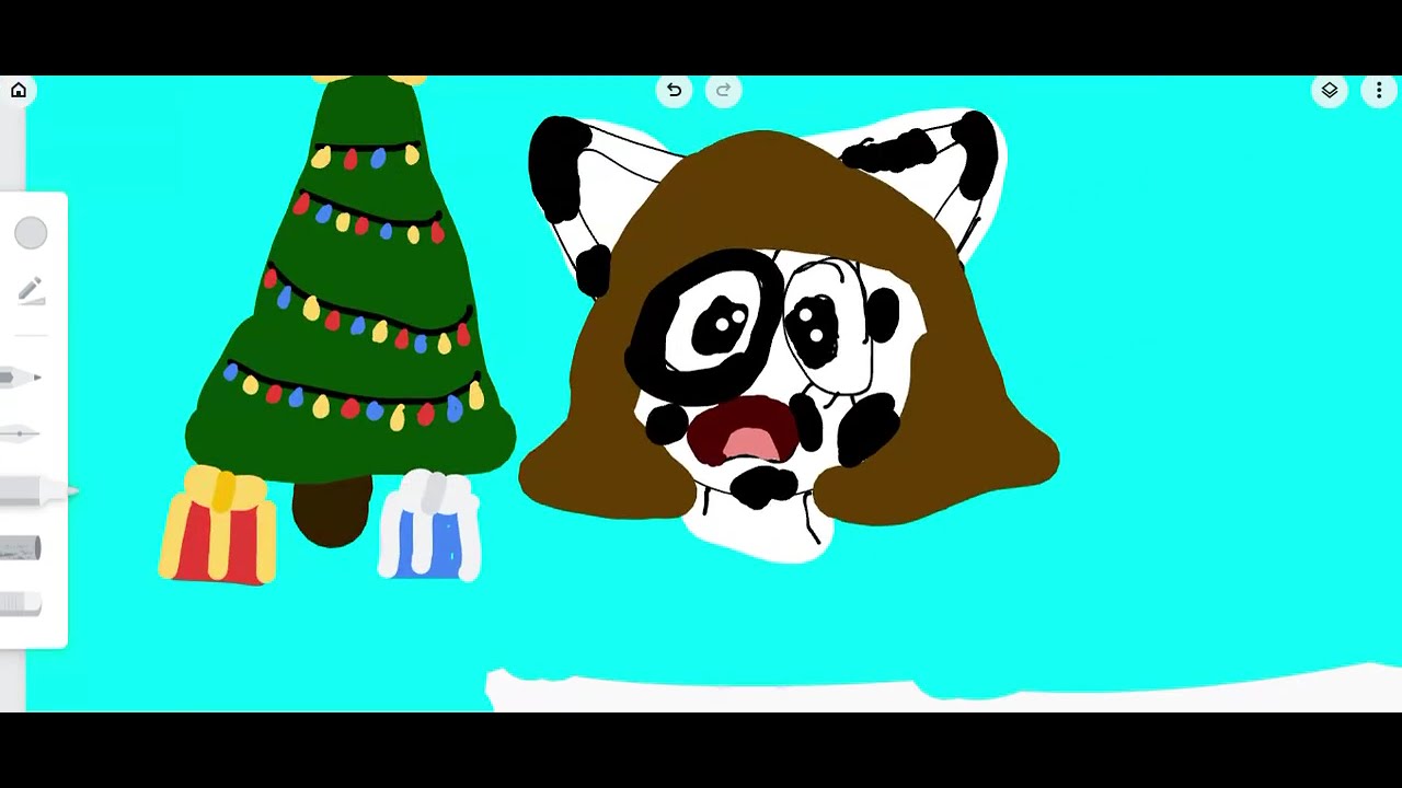 createing a Christmas picture for my fans