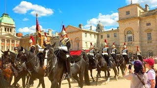 Horse guards parade ...