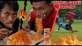 SEPAKBOLA vs MIE BALAP BIHUN + BON CABE Lv 30 MEMBAWA PETAKA