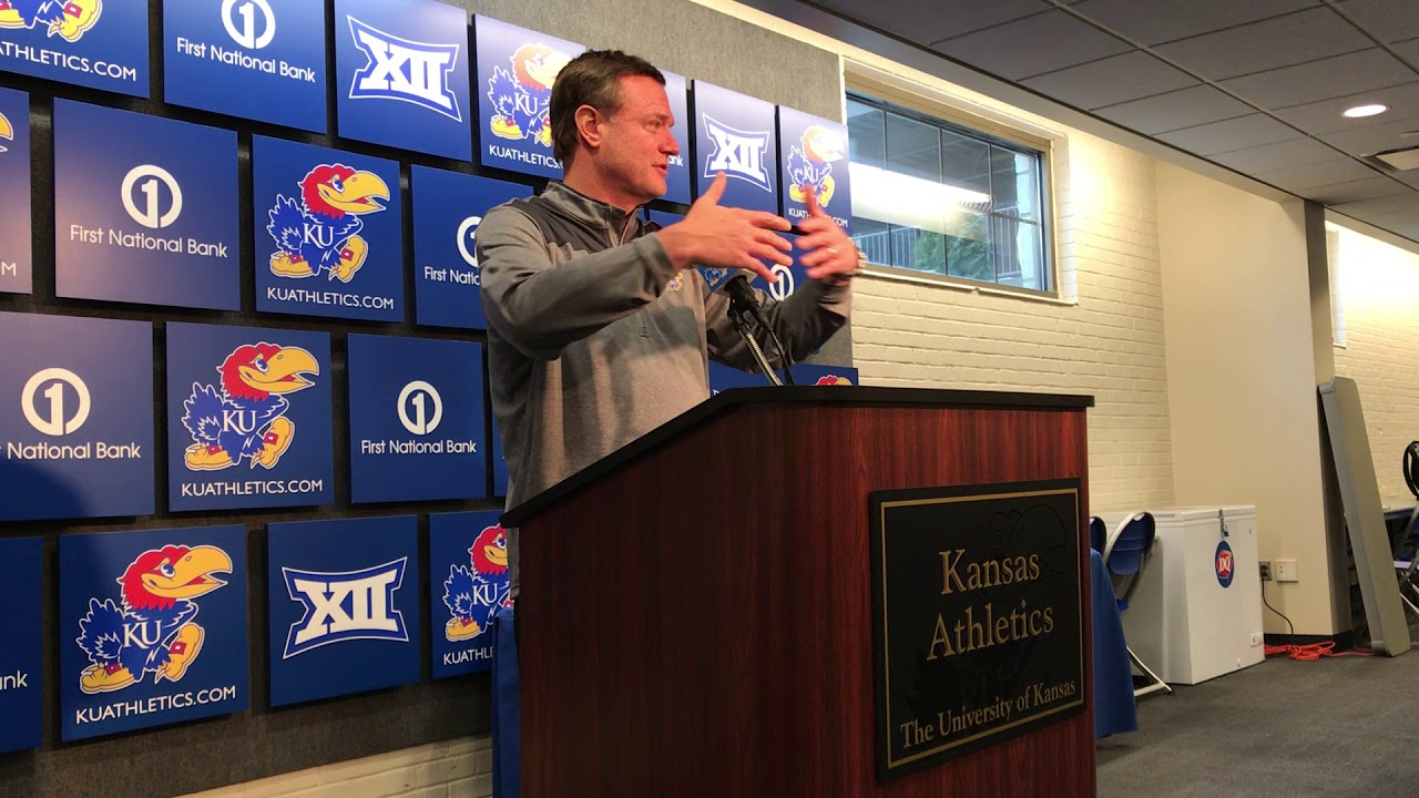KU coach Bill Self previews Kentucky YouTube