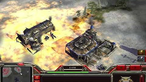 Zero Hour Random Skirmish #1 Using China Tank General vs 3 Hard AI