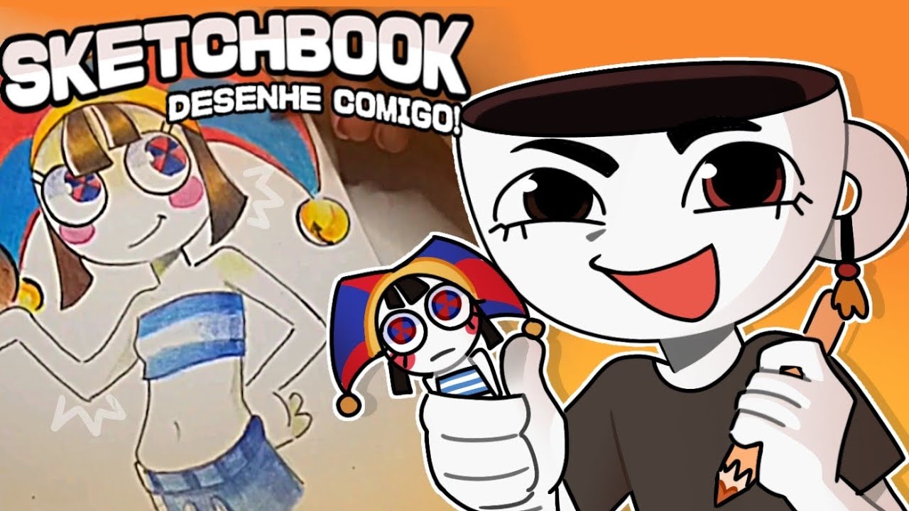 DESENHE COMIGO! MEU NOVO SKETCHBOOK 