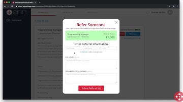 Erin - Make a Referral, Smart Referrals, and Contacts