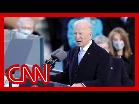 Watch President Joe Biden's full inauguration speech