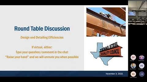 Open Discussion Sessions