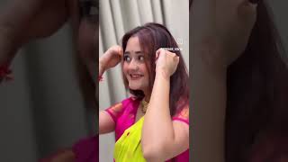 Bindass kavya new Video Marathi look So beautiful video in sadi 🎀😊🫶