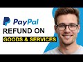How To Refund Money on PayPal Goods and Services (WORKING 2026!)