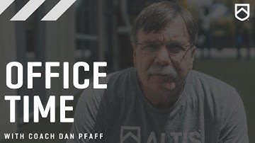 Coach Dan Pfaff on integrating speed work and coaching sprint technique with large teams...