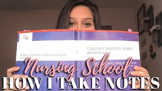 HOW I TAKE NOTES and CREATE MY STUDY GUIDES STEP-BY-STEP | Study Effectively in Nursing School 2021