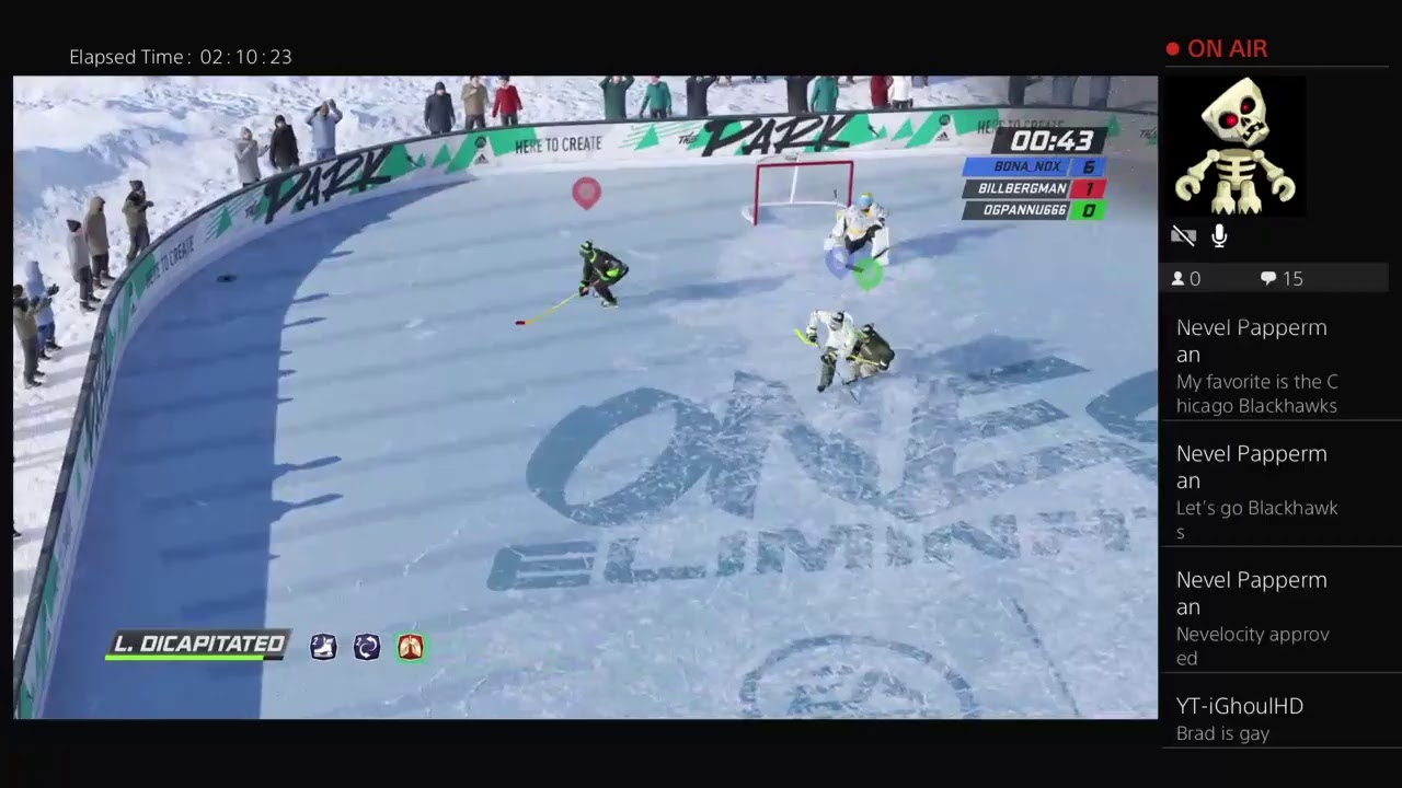 Global Champion in Ones Eliminator! NHL20