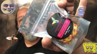 Delta 8 Thc Crispy Pebbles Treat from Hummingbird Extracts. #delta8thc #hummingbirdextracts #cbd