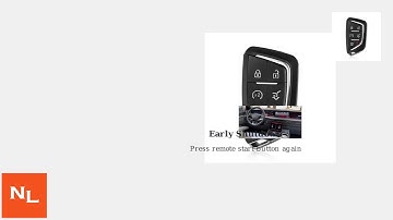 How To Use Remote Start On 2021–2023 Cadillac Escalade Key Fob – Step-By-Step