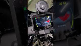 Husqvarna Norden 901 heated grips/seat activation